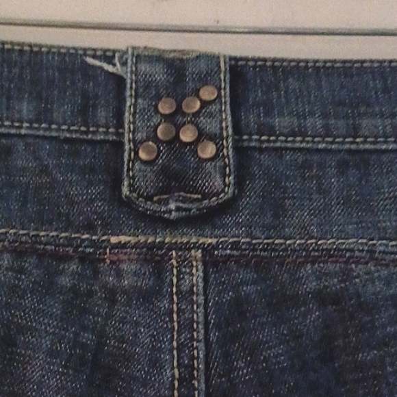 ANTIK DENIM Button-fly, Flare Leg Blue Jeans, 38W/32L - Picture 11 of 11